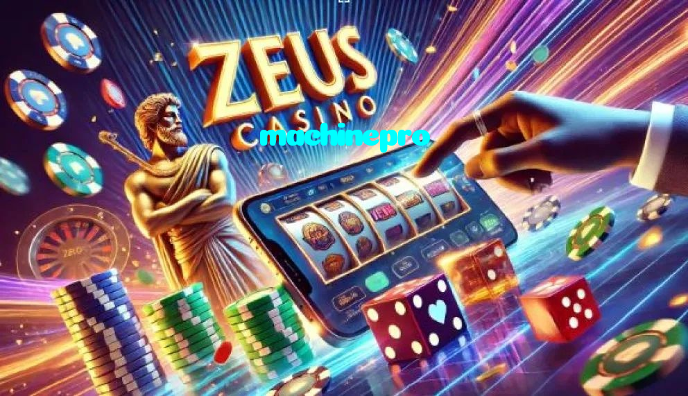 machinepro casino presented on mobile device in Pakistan with slots and live games